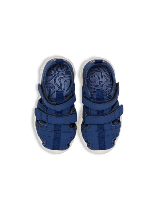 SANDAL VELCRO INFANT, NAVY PEONY, packshot