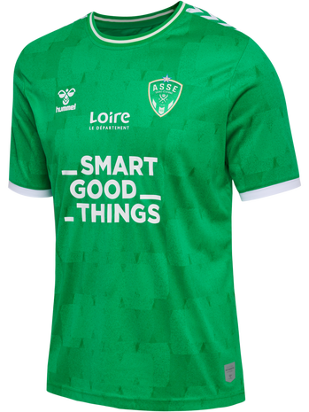 ASSE 23/24 HOME JERSEY S/S, BRIGHT GREEN, packshot