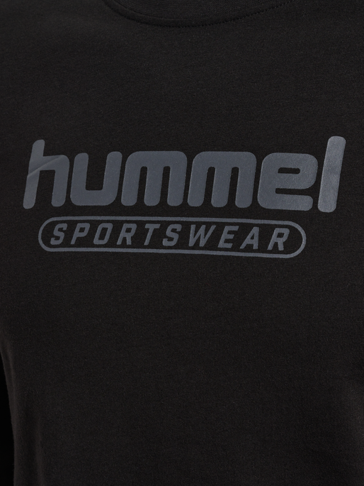 hmlBOOSTER T-SHIRT LS, BLACK hmlBOOSTER T-SHIRT LS, BLACK, packshot