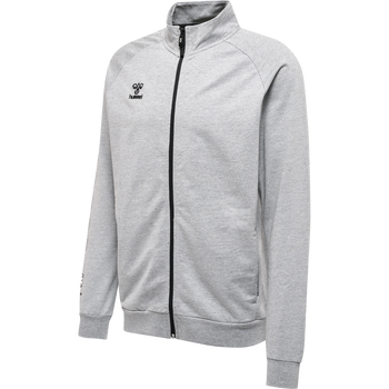 hummel NORTH FULL ZIP FLEECE JACKET BLACK ASPHALT hummel