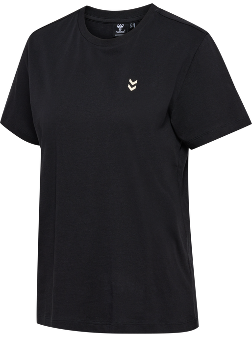 hmlPULSE W T-SHIRT, BLACK hmlPULSE W T-SHIRT, BLACK, packshot
