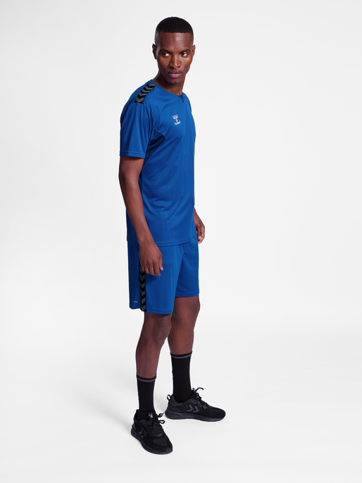 hmlAUTHENTIC PL JERSEY S/S, TRUE BLUE, model