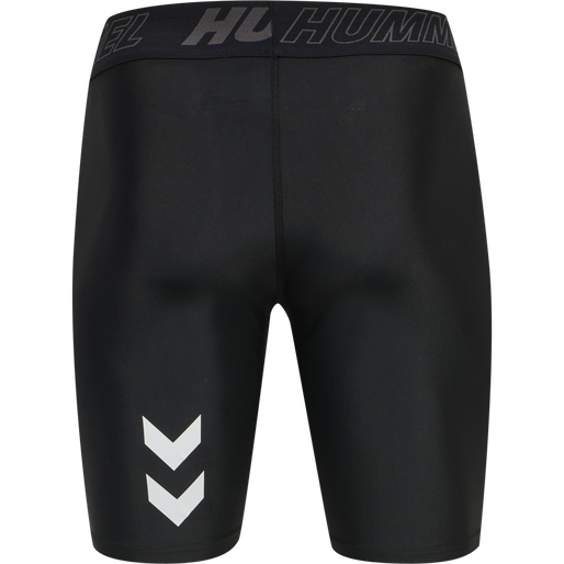 hmlTE TOPAZ 2-PACK TIGHT SHORTS, BLACK, packshot