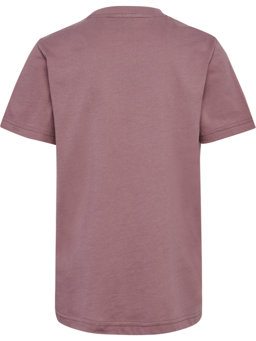 hmlTUKAS T-SHIRT S/S 2-PACK, TWILIGHT MAUVE/MARSHMALLOW, packshot