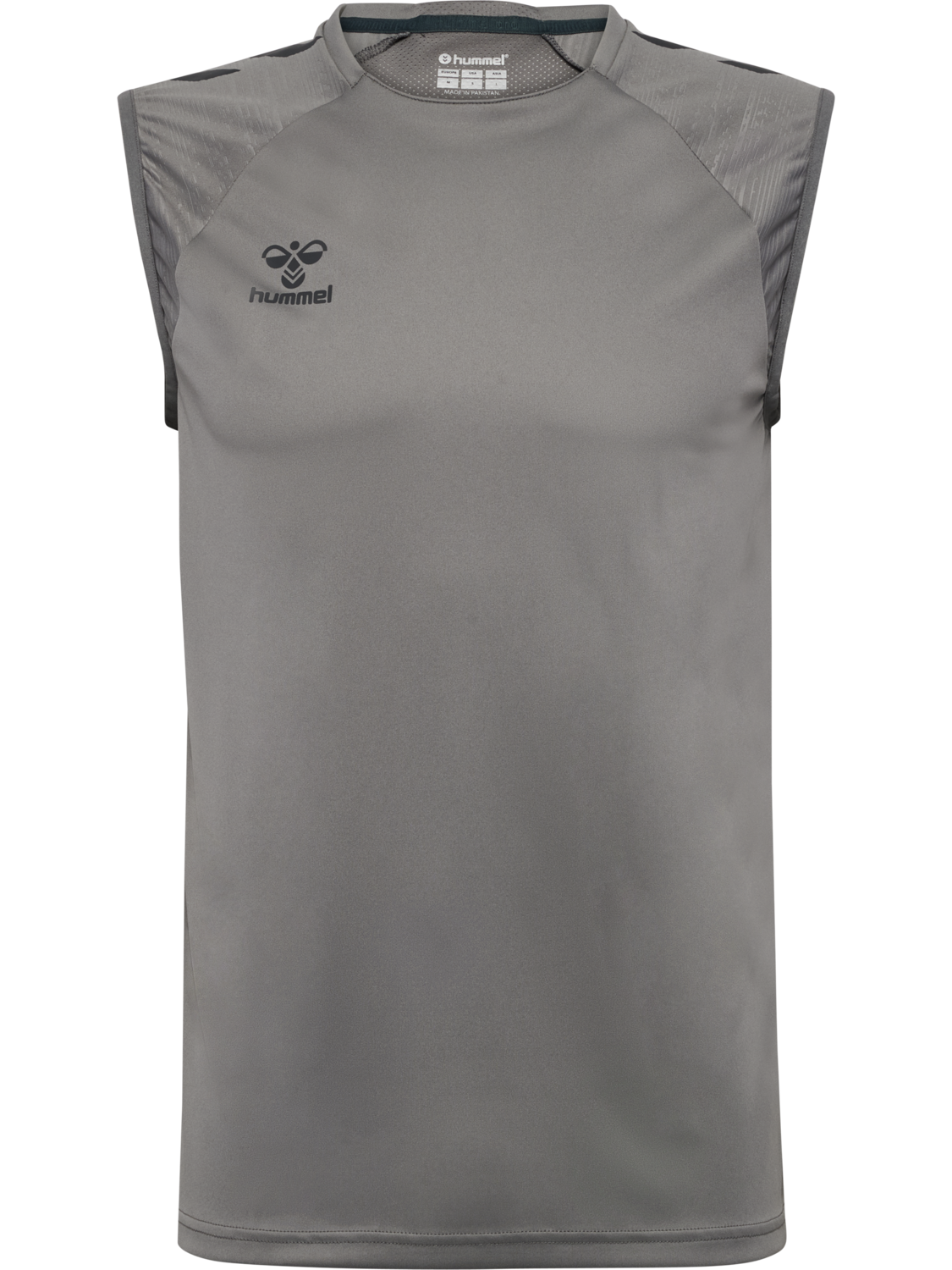 hmlPRO TRAINING JERSEY S/L, STEEL GRAY, packshot