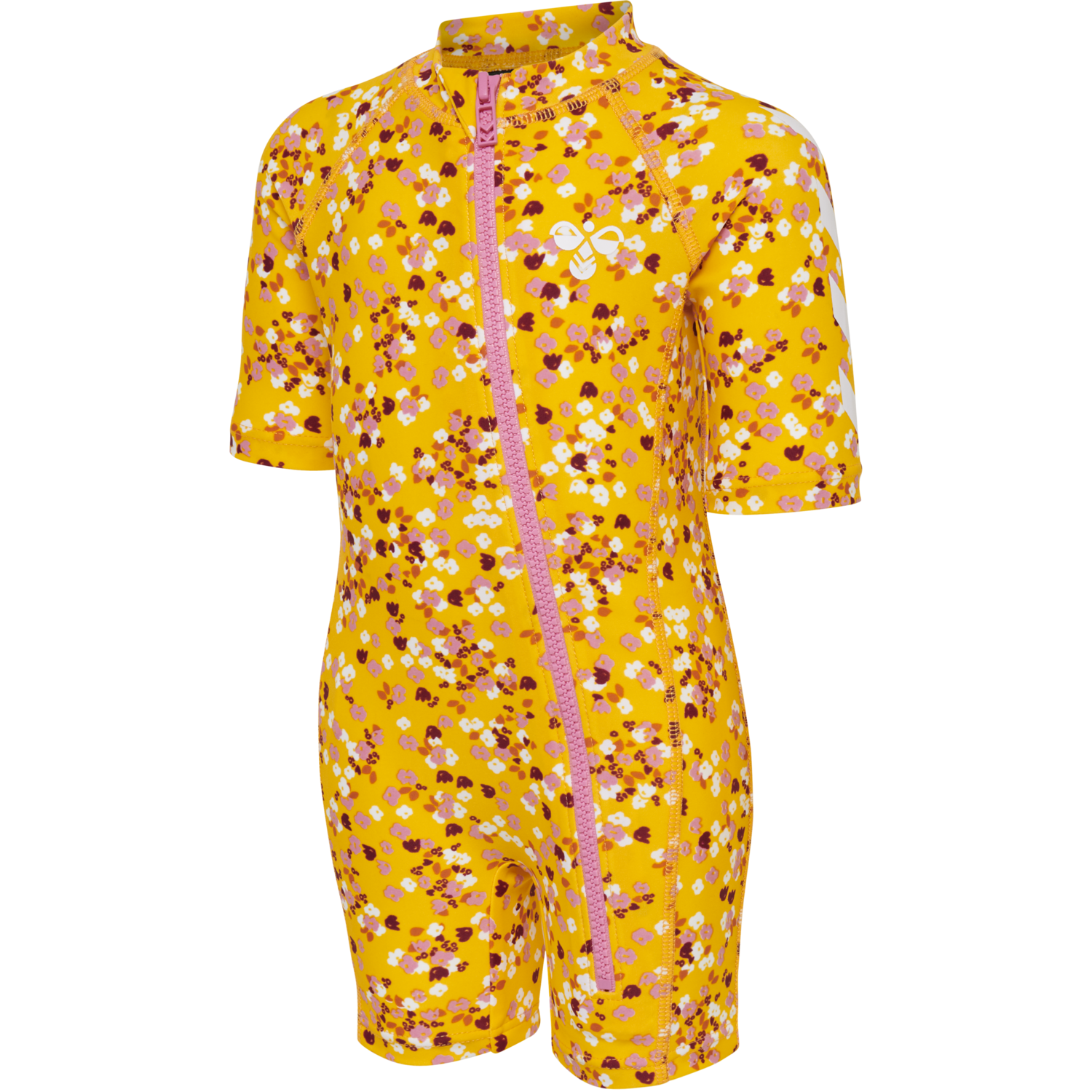 hmlBEACH SWIMSUIT, GOLDEN ROD, packshot