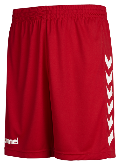 CORE POLY SHORTS, TRUE RED PRO, packshot