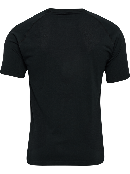 hmlHIIT SEAMLESS T-SHIRT S/S, BLACK, packshot