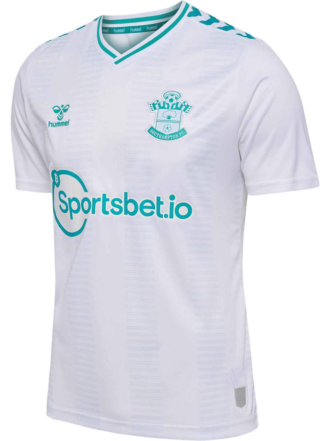 SOU 23/24 AWAY JERSEY S/S, WHITE/OCEAN, packshot
