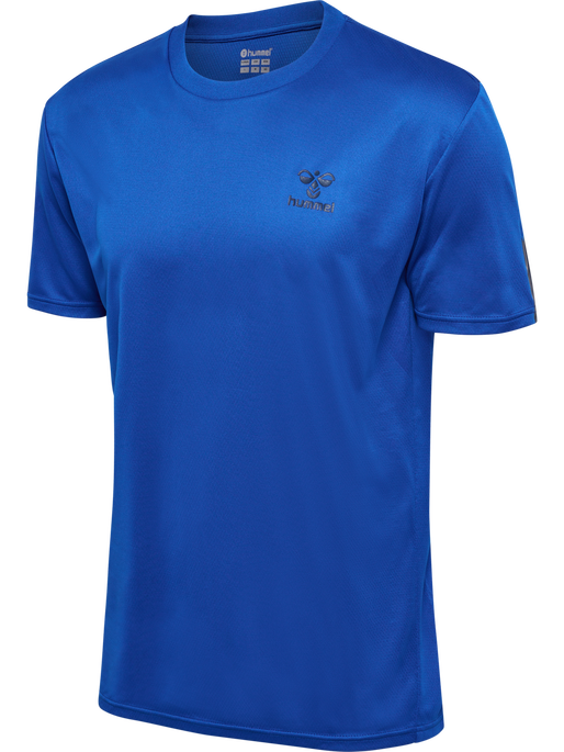 hmlACTIVE PL JERSEY S/S, PRINCESS BLUE, packshot