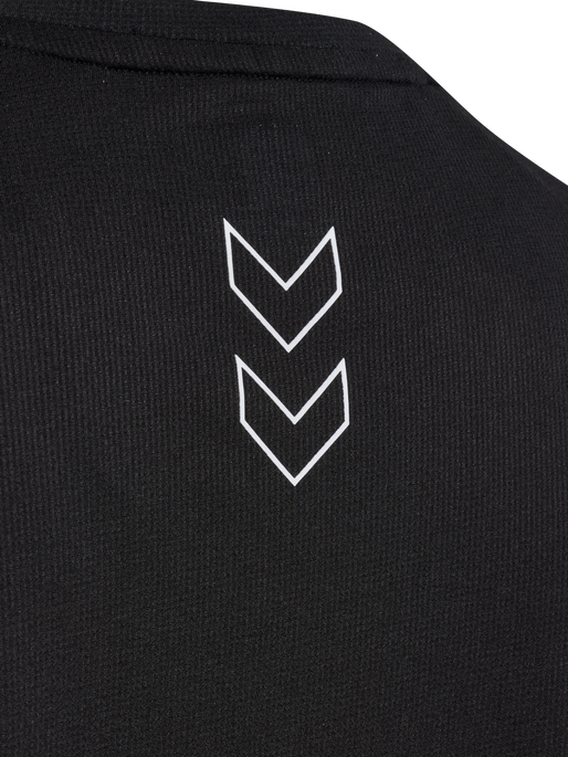 hmlCOURT LIGHT WEIGHT T-SHIRT W, BLACK, packshot