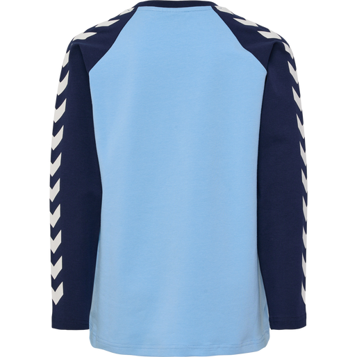 hmlBOYS T-SHIRT L/S, DUSK BLUE, packshot