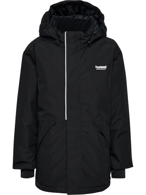 hmlJR SNOW JACKET WP 10K, BLACK hmlJR SNOW JACKET WP 10K, BLACK, packshot