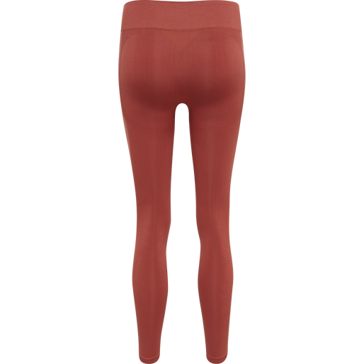 hmlMT UNA SEAMLESS MID WAIST TIGHTS, MARSALA, packshot