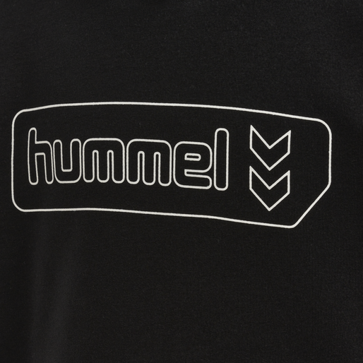 hmlTOMB HOODIE, BLACK hmlTOMB HOODIE, BLACK, packshot