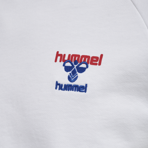 hmlIC DURBAN SWEATSHIRT, WHITE, packshot