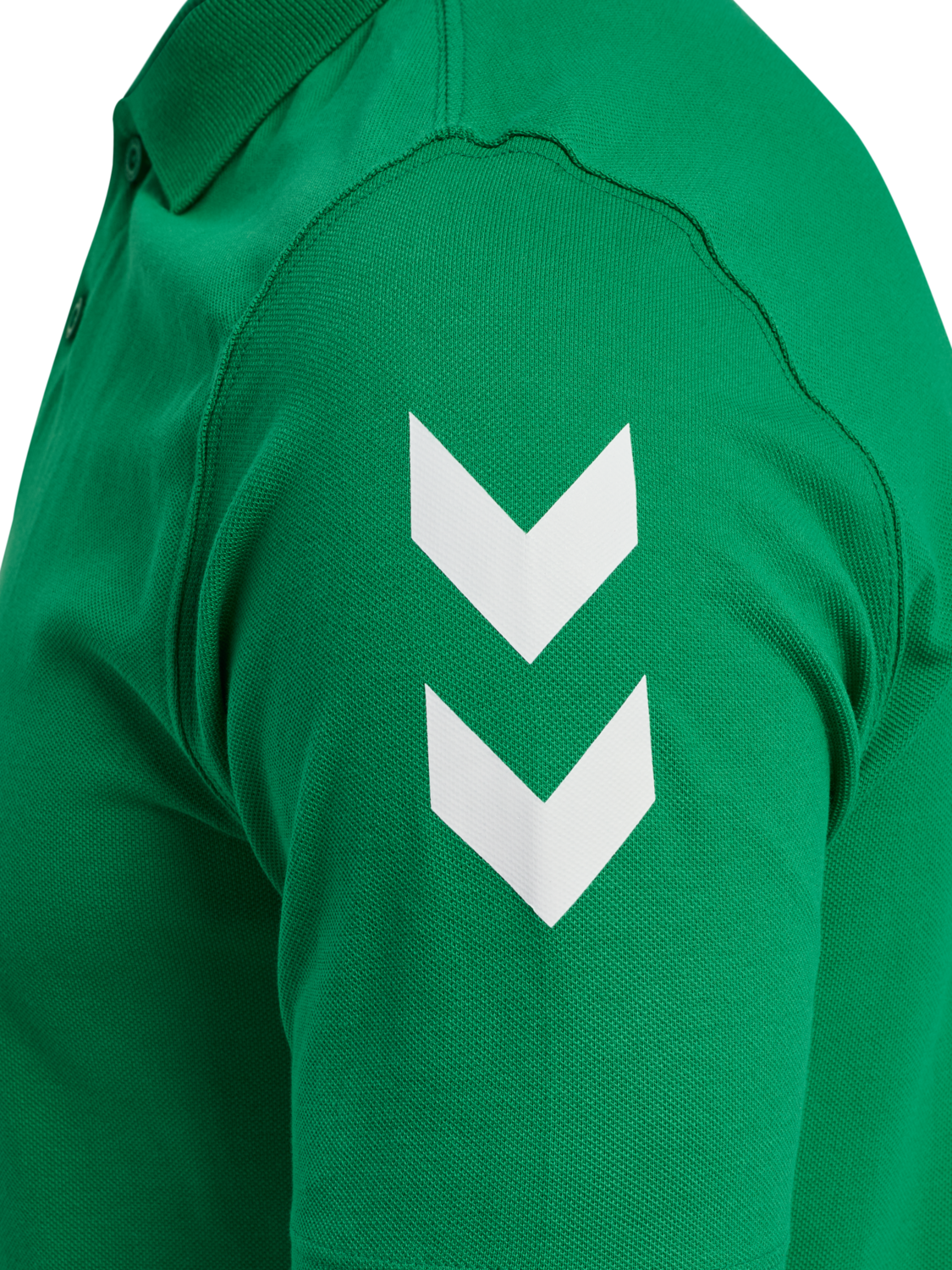 hmlGO 2.0 CHEVRON  POLO, JELLY BEAN, packshot