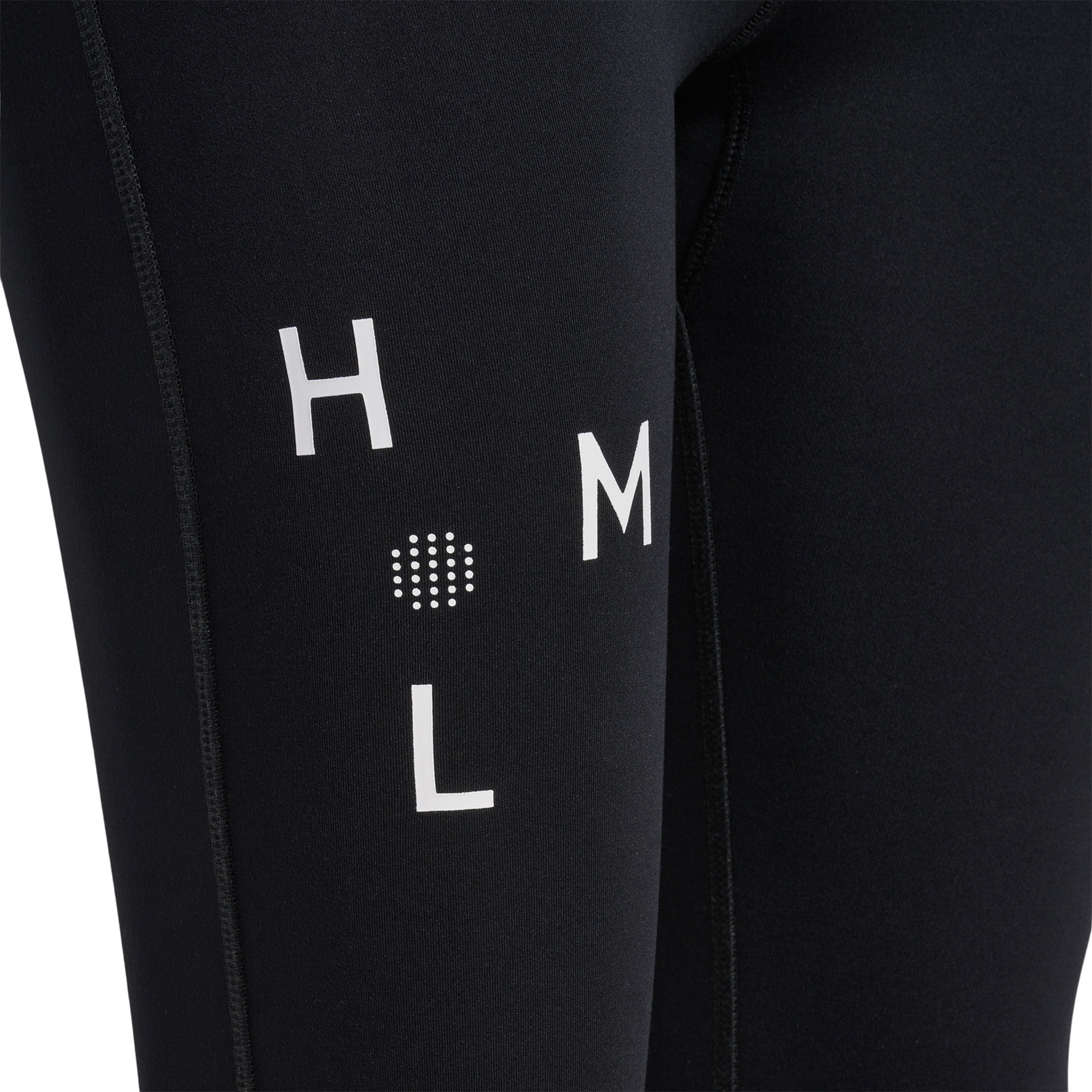 hmlACTIVE COURT HW TIGHTS WOMAN, BLACK, packshot