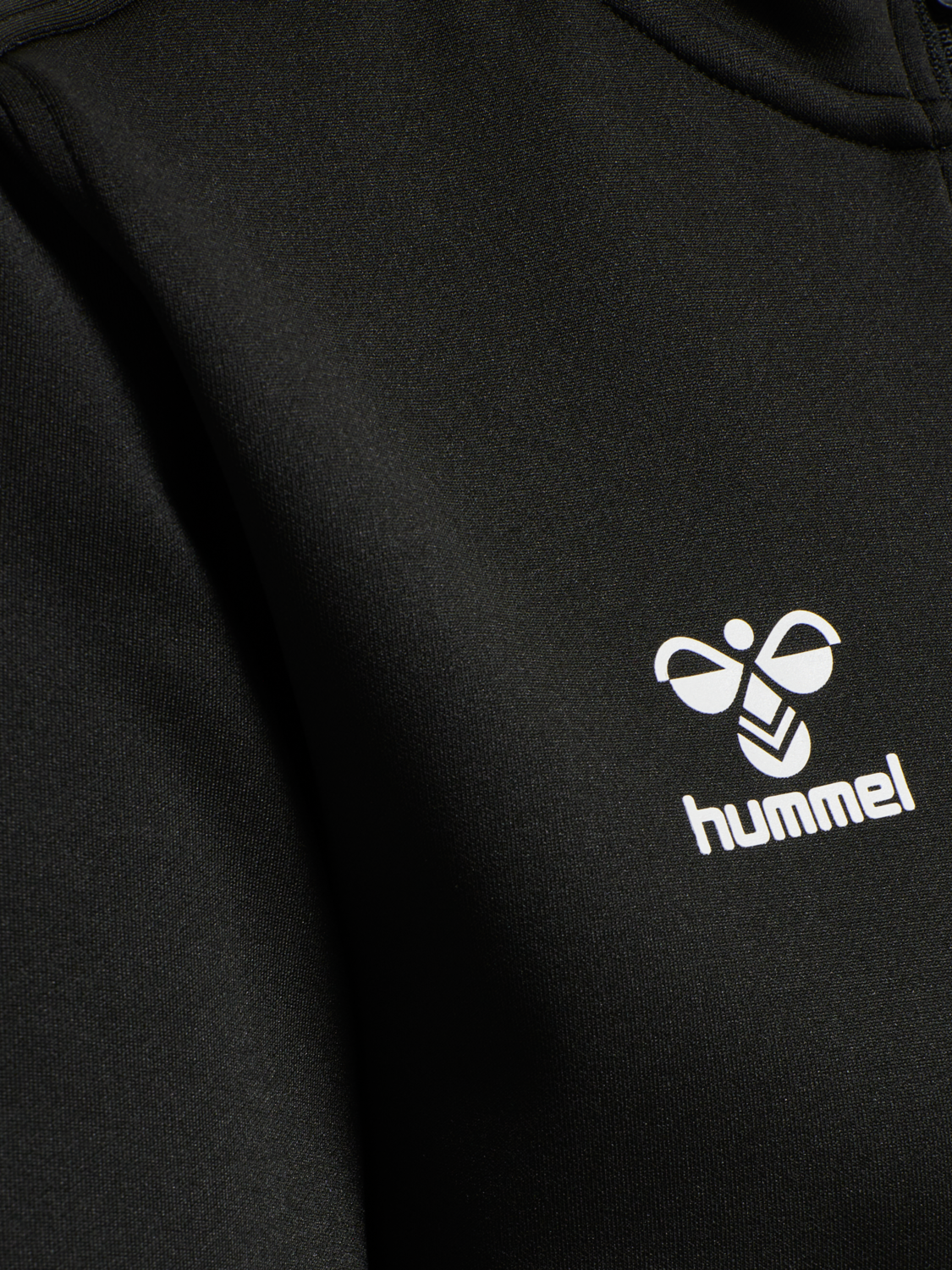 hmlCORE XK HALF ZIP SWEAT WOMAN, BLACK/BLACK, packshot
