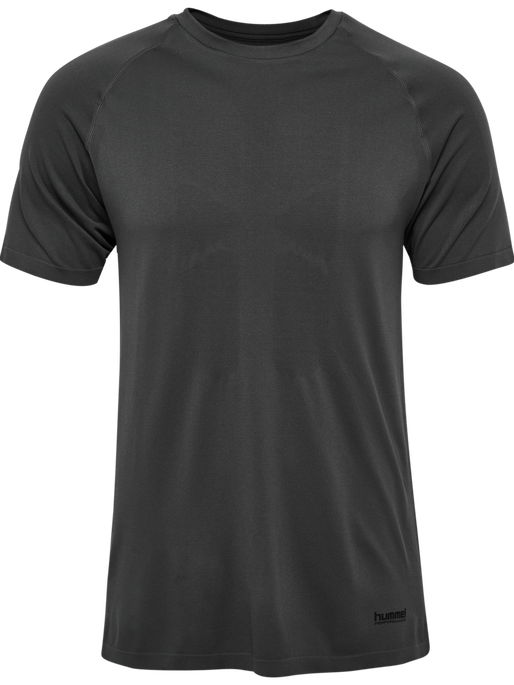 hmlHIIT SEAMLESS T-SHIRT S/S, EBONY, packshot