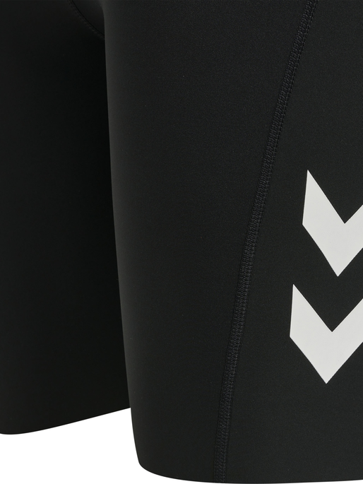 hmlMT GRACE HW TIGHT SHORTS, BLACK hmlMT GRACE HW TIGHT SHORTS, BLACK, packshot
