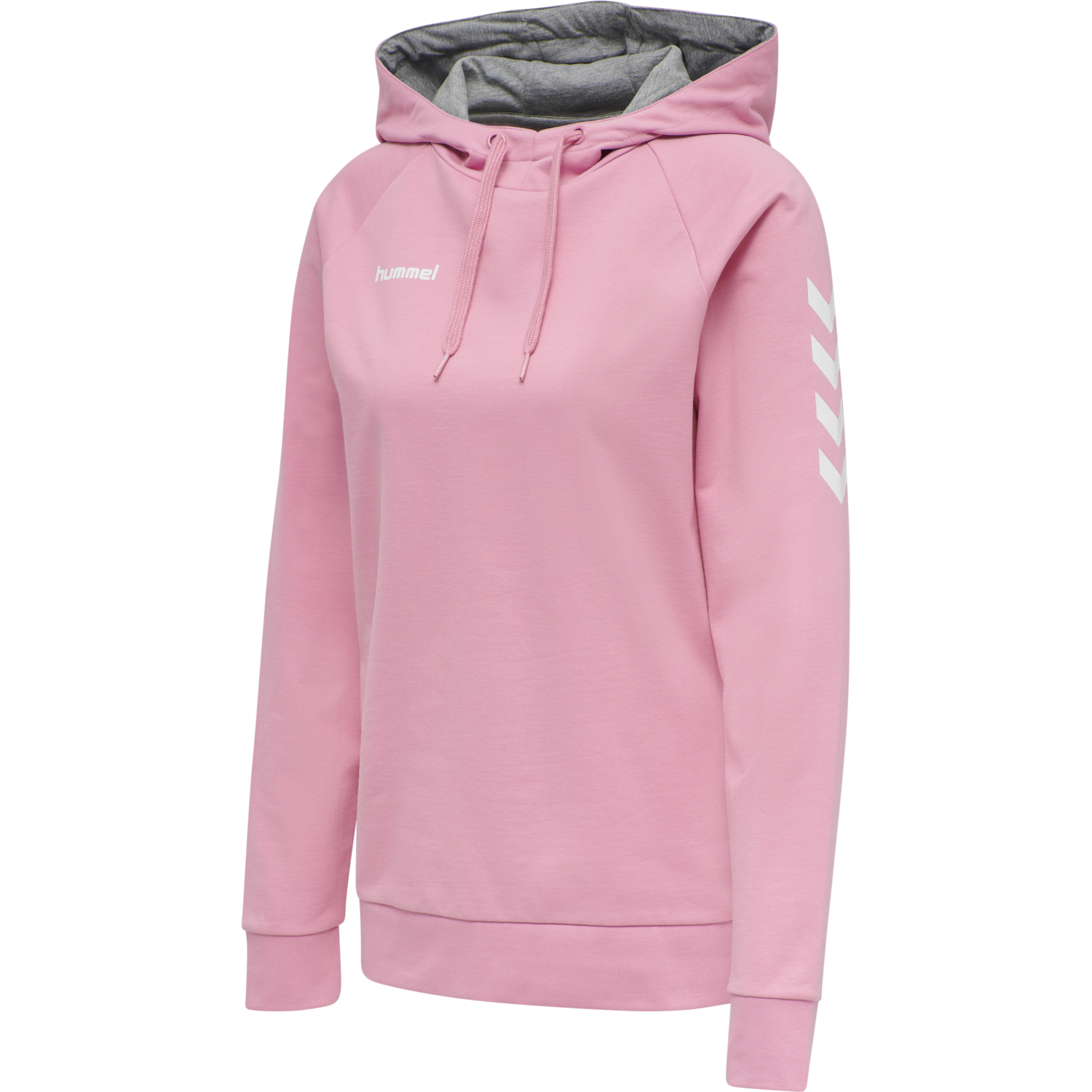 HMLGO COTTON HOODIE WOMAN, COTTON CANDY, packshot