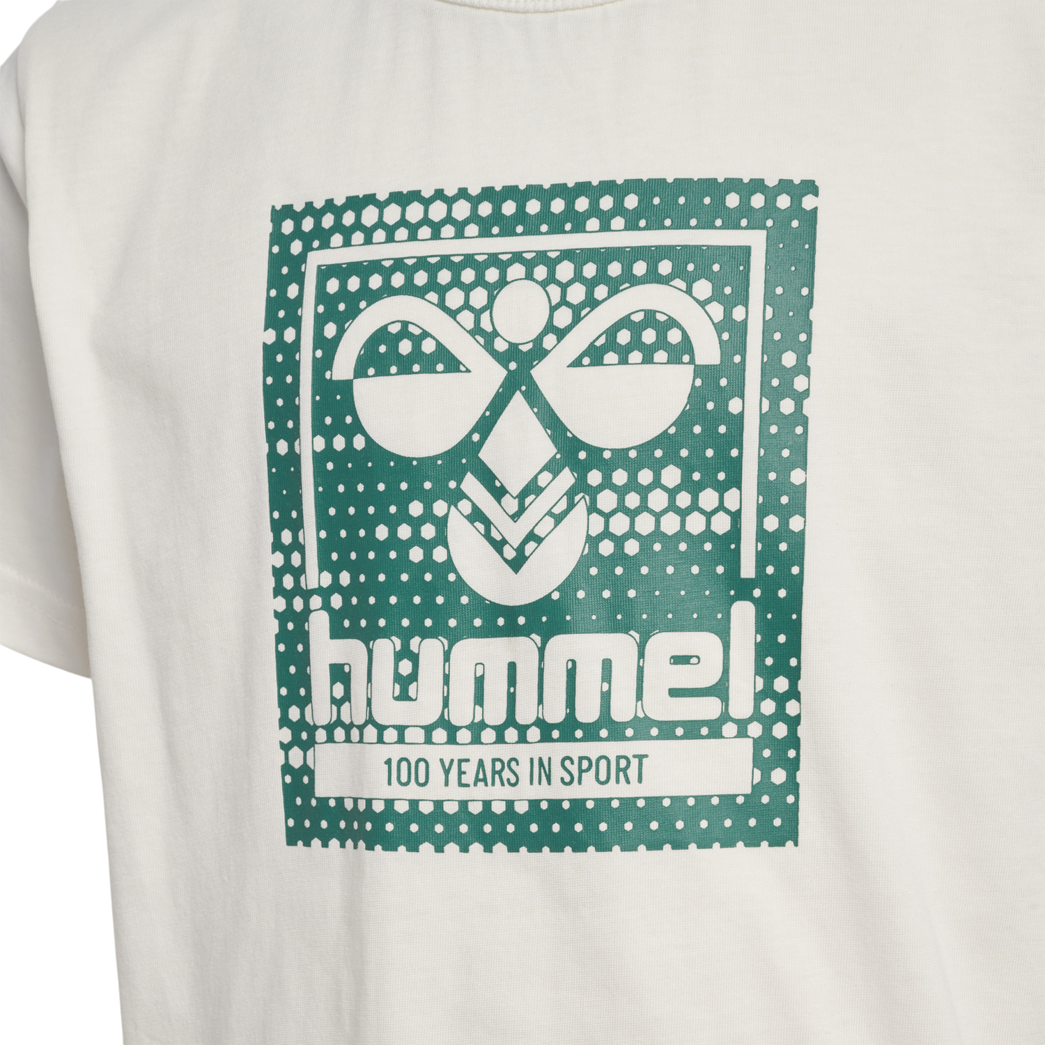 hmlROWAN T-SHIRT S/S, MARSHMALLOW, packshot