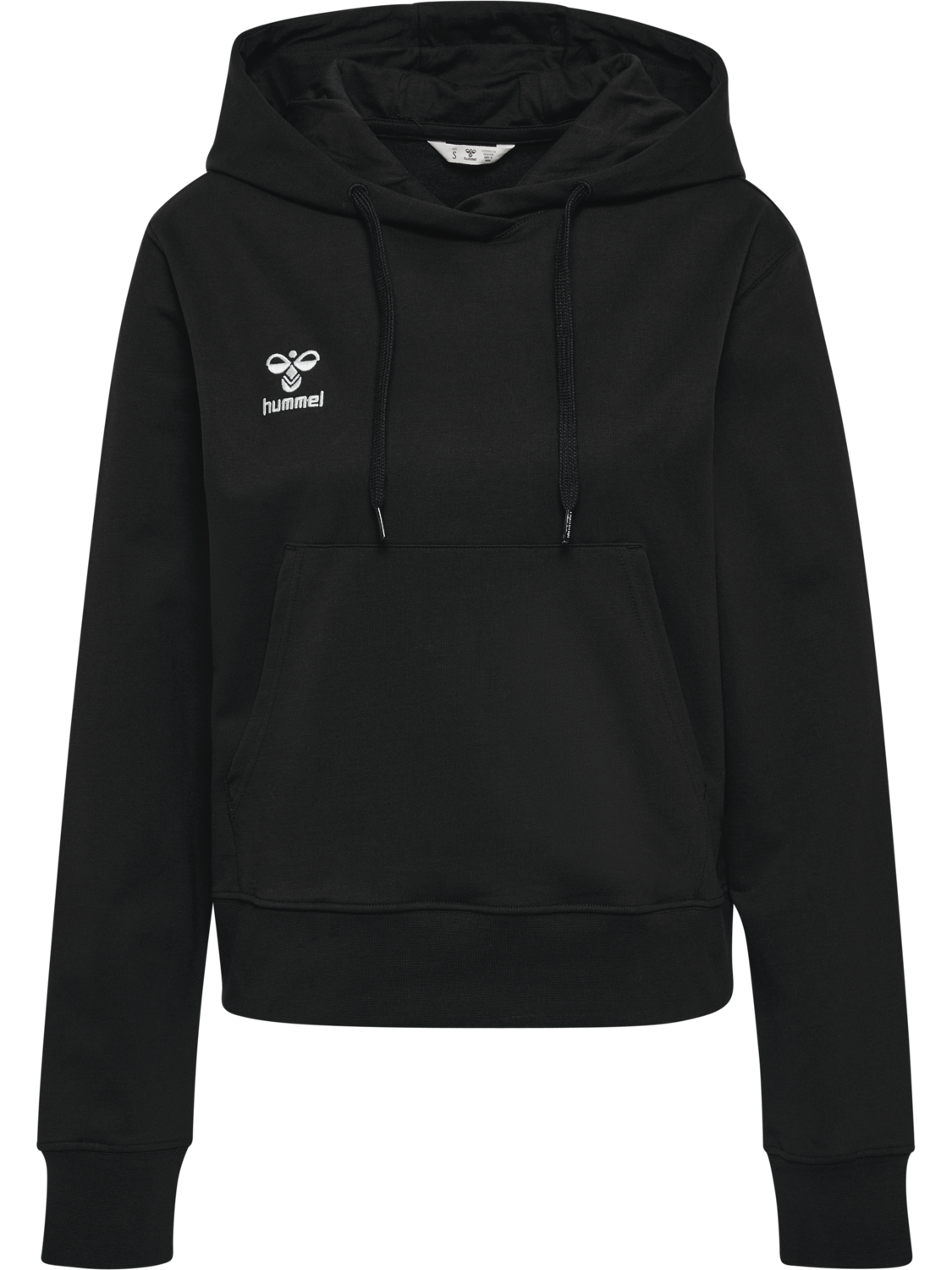 hmlGO 2.0 HOODIE WOMAN, BLACK, packshot