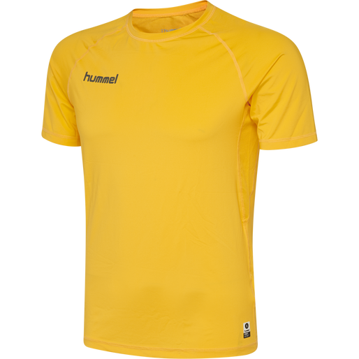 HML FIRST PERFORMANCE JERSEY S/S, SPORTS YELLOW, packshot