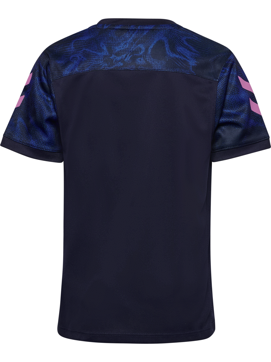 hmlBLAZE CLUB 26 GRAPHIC TEE KIDS, MARINE/DAZZLING BLUE, packshot