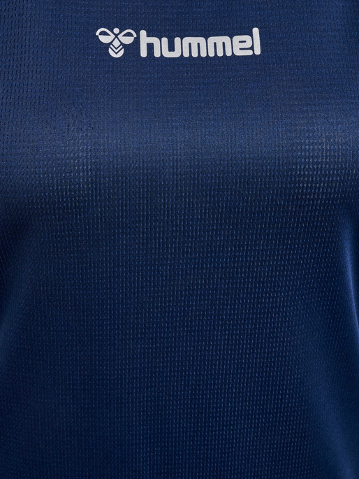 hmlRUN SINGLET S/L WOMAN, BLACK IRIS, packshot