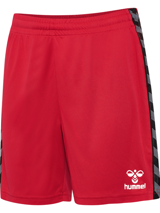 hmlAUTHENTIC PL SHORTS KIDS, TRUE RED, packshot