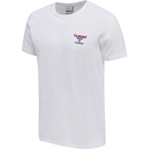 hmlIC DAYTON T-SHIRT, WHITE, packshot