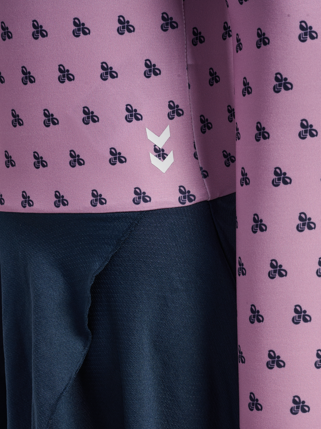 hmlJR MIX GYMSUIT L/S, LAVENDER MIST, packshot