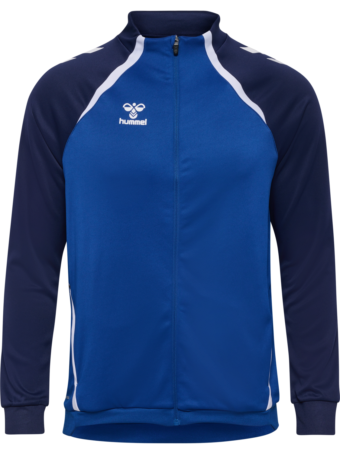 hmlLEAD 2.0 TRACK ZIP JACKET, TRUE BLUE/MARINE, packshot