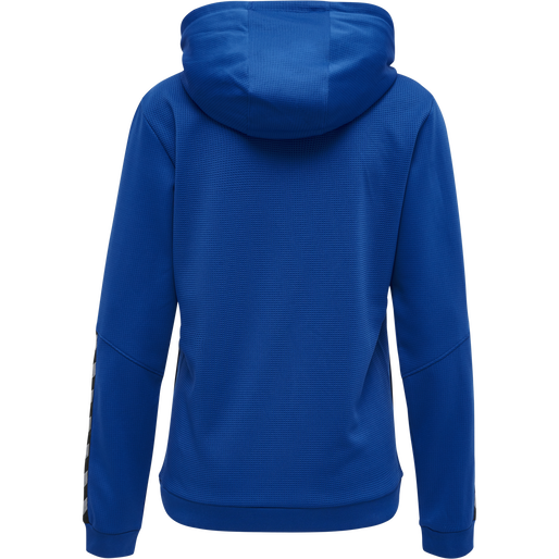hmlAUTHENTIC POLY HOODIE WOMAN, TRUE BLUE, packshot