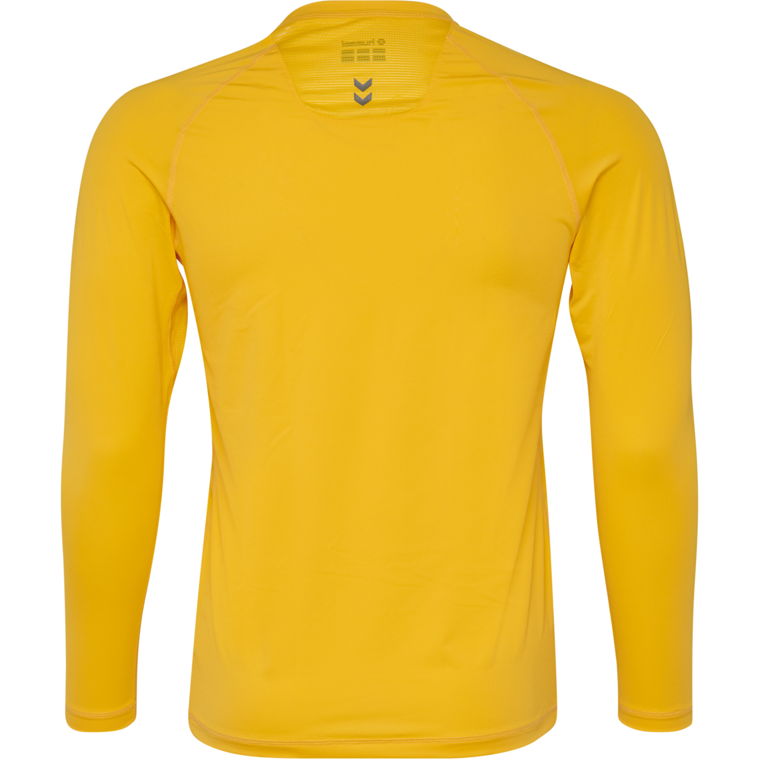 HUMMEL FIRST PERFORMANCE KIDS JERSEY L/S, SPORTS YELLOW, packshot
