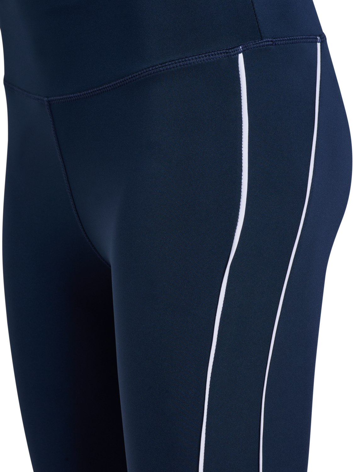 hmlPULSE PIPING MW TIGHTS, DRESS BLUES, packshot