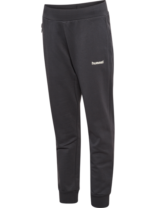 hmlJR REGULAR ADJ WAIST PANTS, EBONY hmlJR REGULAR ADJ WAIST PANTS, EBONY, packshot