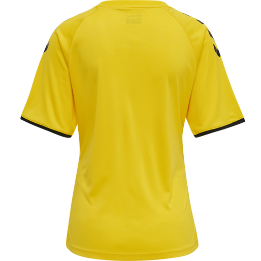 hmlCORE VOLLEY TEE WO, BLAZING YELLOW, packshot