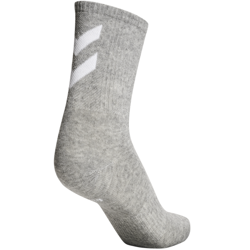hmlCHEVRON 6-PACK SOCKS, BLACK/WHITE/GREY hmlCHEVRON 6-PACK SOCKS, BLACK/WHITE/GREY, packshot