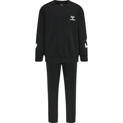 hmlVENTI TRACKSUIT, BLACK, packshot