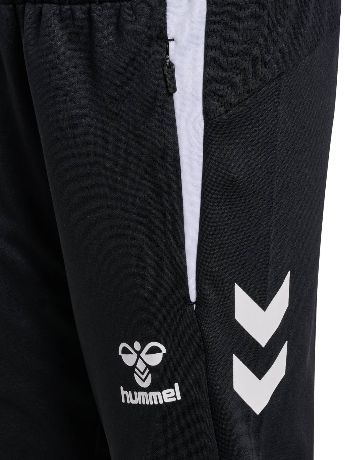 hmlLEAD 2.0 TRACK PANTS KIDS, BLACK, packshot