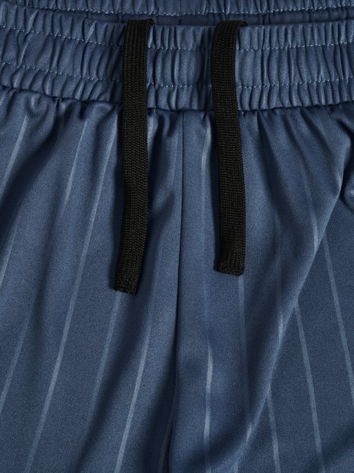 hmlJR GOAL STRIPE SHORTS, BERING SEA hmlJR GOAL STRIPE SHORTS, BERING SEA, packshot