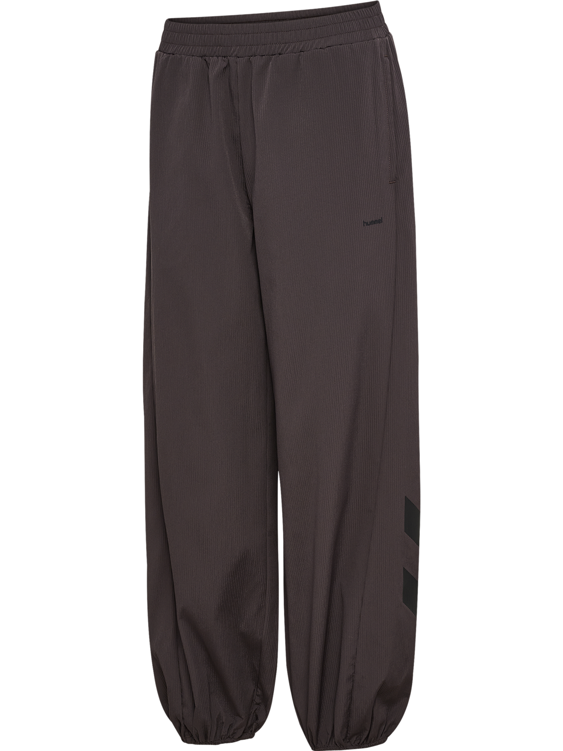 hmlI-D BALLOON STRIPE TROUSERS, SHALE, packshot