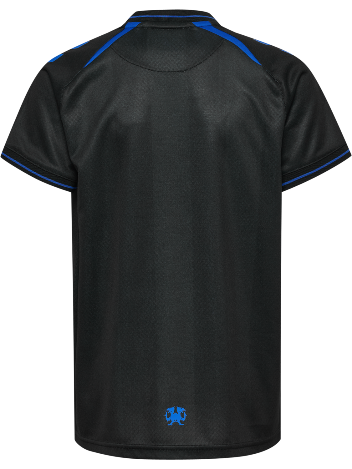 OB 26/27 AWAY JERSEY S/S KIDS, BLACK/ASPHALT, packshot