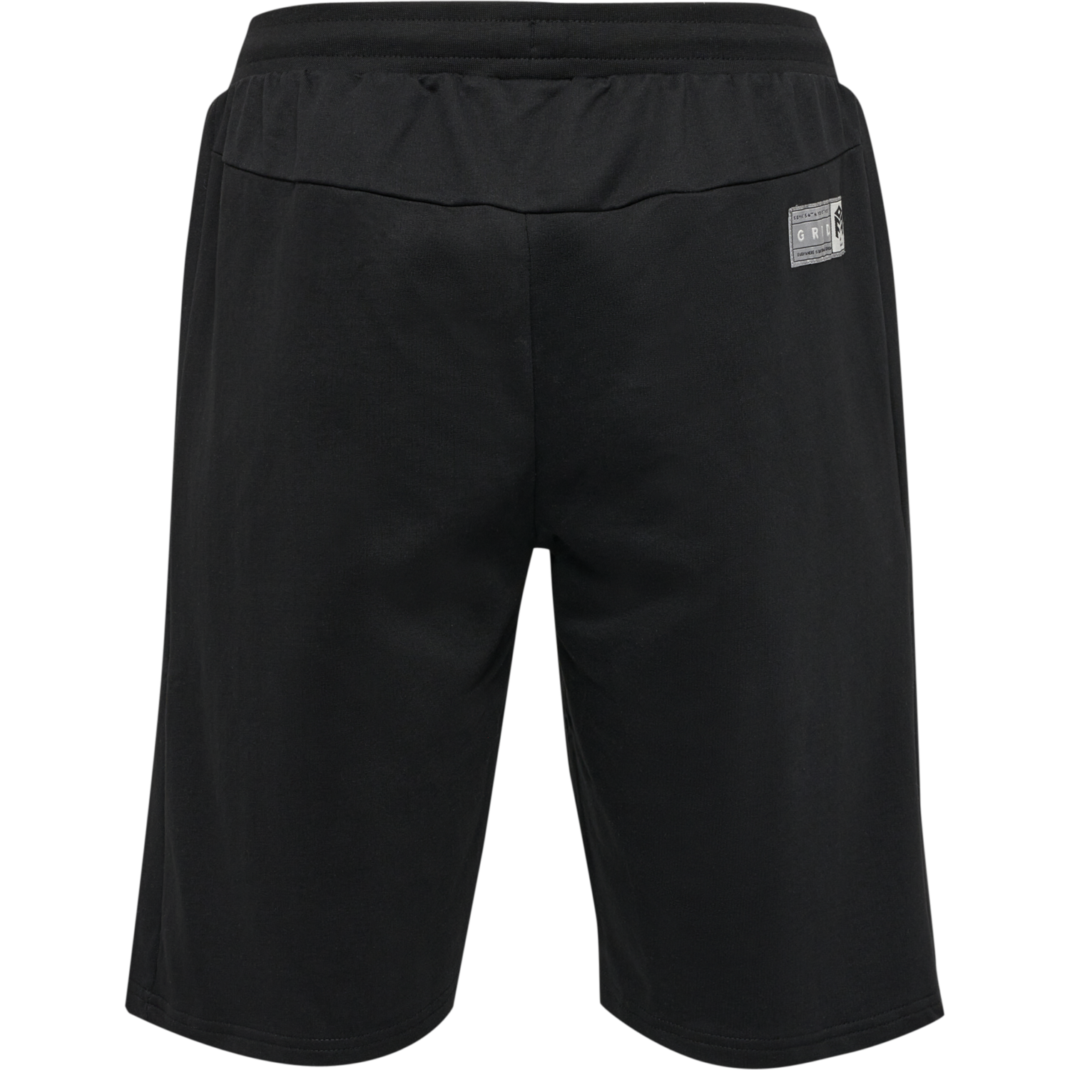 hmlMOVE GRID COTTON SHORTS, BLACK, packshot