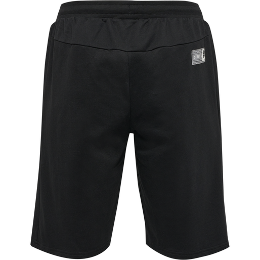 hmlMOVE GRID COTTON SHORTS, BLACK, packshot