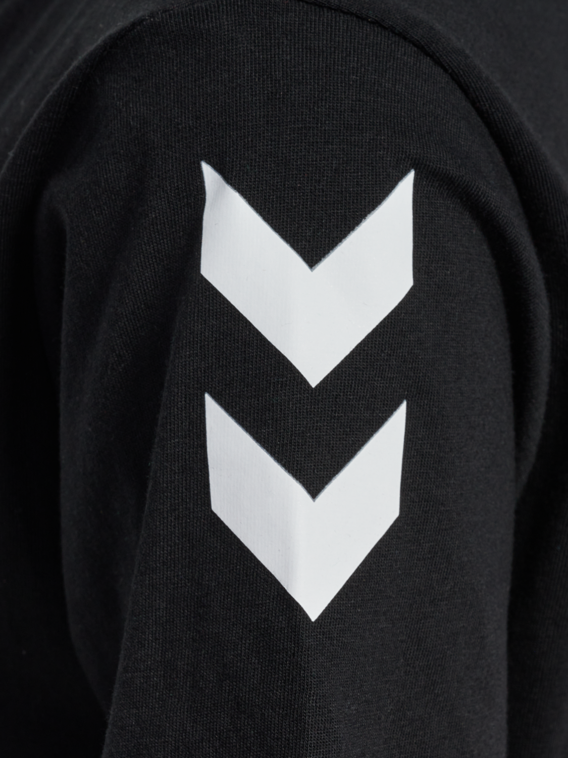 HUMMEL GO KIDS COTTON T-SHIRT S/S, BLACK, packshot