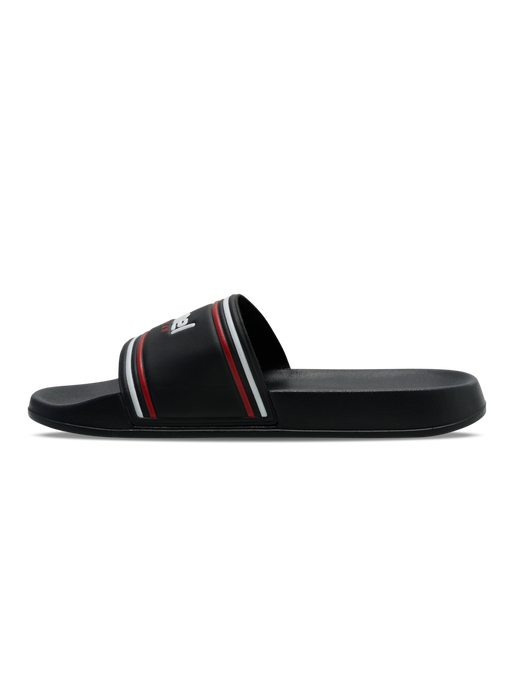POOL SLIDE RT, BLACK/WHITE/RED, packshot
